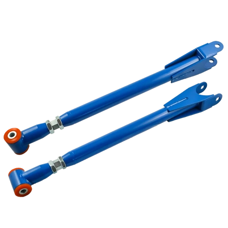 Bracci camber posteriore regolabili per BMW E36 E46 Z4 – Poliuretano 80 ShA (Blu)