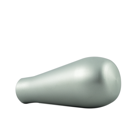 Aluminium Long Silver Knob