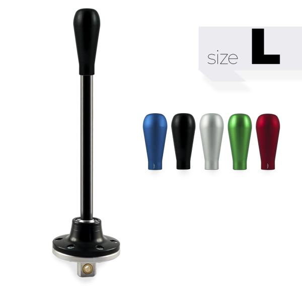 Black edition Short shifter BMW E30 E34 - aluminiowa czarna długa gałka