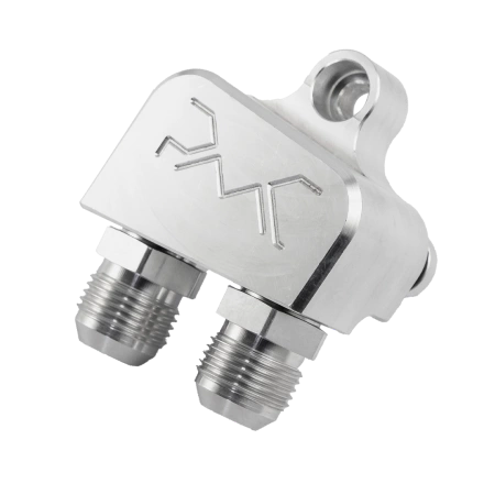 Oil Cooler Adapter for ZF 8HP Jaguar Transmission + M18x1.5 - AN10 Adapters