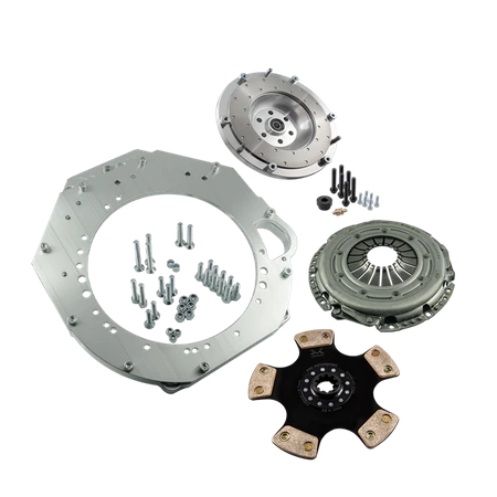 Race stage 1 GM Chevrolet V8 LS 6-Kurbelwellenschrauben - BMW E46 S54 M3 GETRAG 420 6-Gang - 240mm / 9.45"