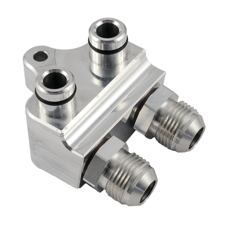 Adaptador de Radiador de Óleo para Transmissão ZF 8HP BMW N57 B58 + Adaptadores M18x1.5 - AN10