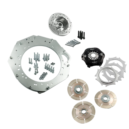 Race Stage 3 GM Chevrolet V8 LS - manual 6 marchas BMW M57n GS6-53DZ HGD JGA - 184mm / 7.25" (P)