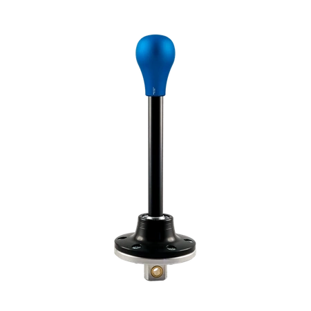 Black edition Short shifter BMW E30 E34 - pommeau court bleu en aluminium (C)