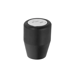 Teflon Short Black Knob