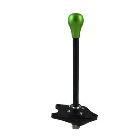 Black Edition Short shifter BMW E8x E9x - pommeau court vert en aluminium