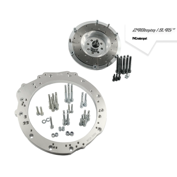 Kit adaptador Mercedes-Benz M120 - BMW M57n GS6-53DZ HGU HGK Manual 6 velocidades - 240mm / 9.45"