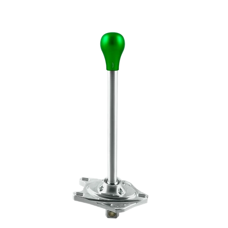 Short shifter BMW E8x E9x - aluminium short green knob