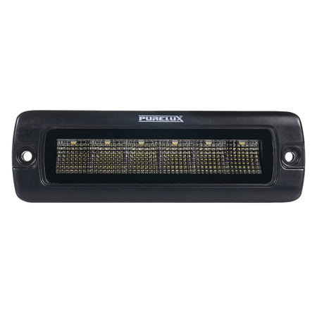 Work Light Purelux Black Flush-Mount Slim – 20 cm / 30 W