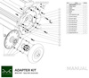 BMW M57 - Jeep XJ Cherokee AX15 / AW4 Getriebeadapter