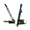 Black Edition Rewers Hydraulische Handbremse - 0.750" + PRO H Short Shifter für BMW-Getriebe - Blau langer