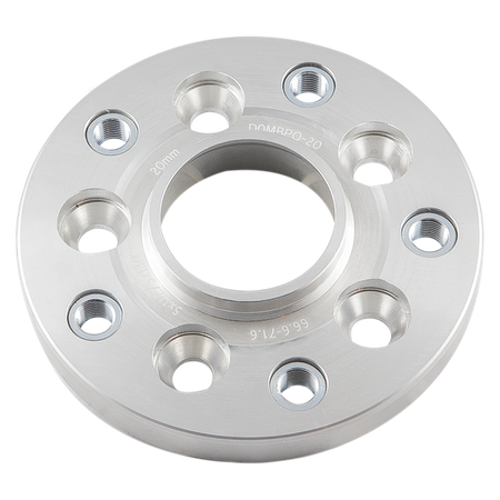 Aluminium wheel spacers / adapters set 5x100 to 5x130 / 57,1 to 71,6 / 25mm / 0.98" (VAG - Porsche)