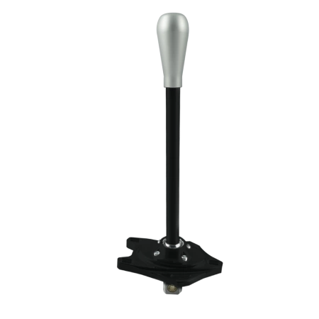 Black Edition Short shifter BMW E8x E9x - pommeau long argent en aluminium