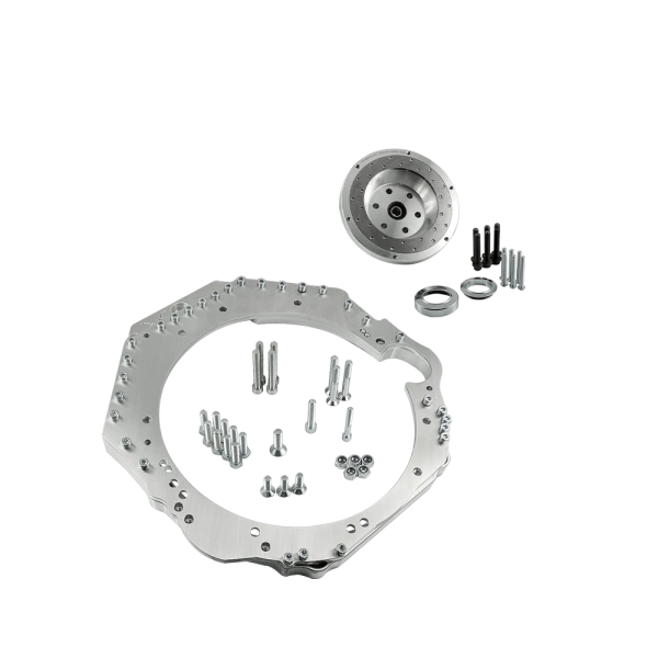 Kit adaptador GM Chevrolet LS LS1 LS2 LS3 LS6 LS7 L99 / Vortec - Nissan 350Z Z33 CD009 - 184mm / 7.25" (P)