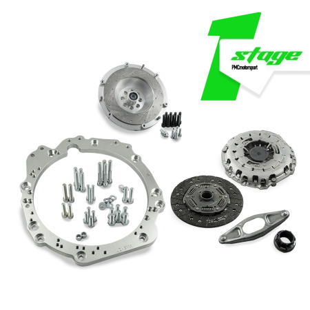 Stage 1 Toyota UZ - manual 6 velocidades BMW M57n GS6-53DZ HGD JGA HGA - 240mm / 9.45"