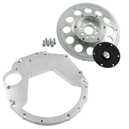 Kit adattatore BMW M50 S50 M52 S52 M54 S54 - BMW DCT DKG Getrag GS7D36SG N54 N55 S55 (0° Verticale)