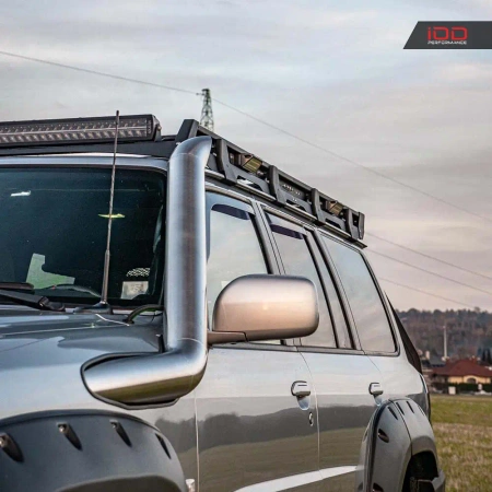 Galerie de toit en aluminium pour Nissan Patrol Y61 LWB