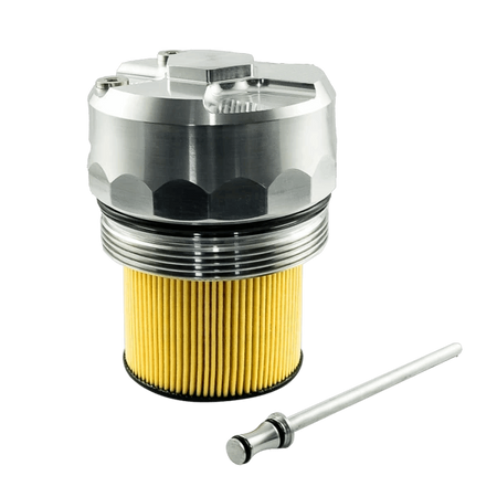 Oil Filter Cover for BMW M52 M54 M56 with Two Sensor Ports