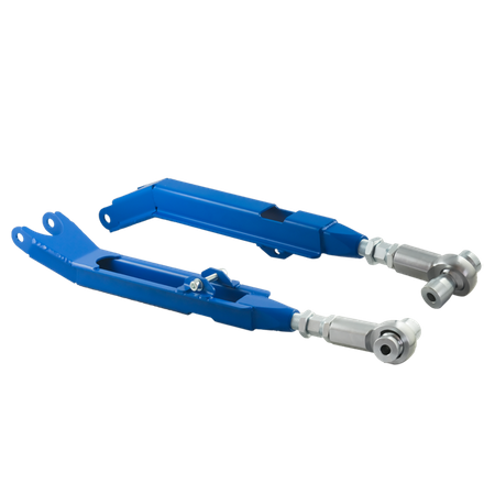 Rear upper adjustable camber arms BMW E36 E46 Z4 Uniball 95kN (Blue)