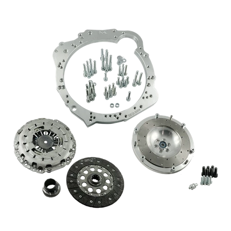 Stage 1 Nissan RB - manual 5 velocidades BMW M57 ZF GS5-39DZ - 240mm / 9.45"