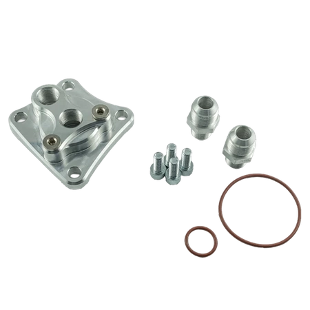 Ölfilter-Umsetzeradapter Nissan RB + Verbinder M18x1,5-AN10