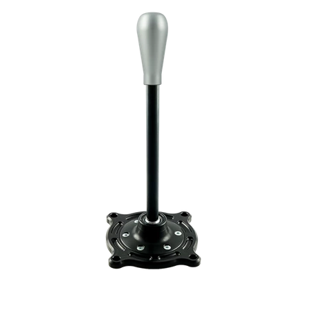Short Shifter Black Edition Nissan S-chassis S13 S14 S15 R32 R33 R34 - Pomello Lungo Argento