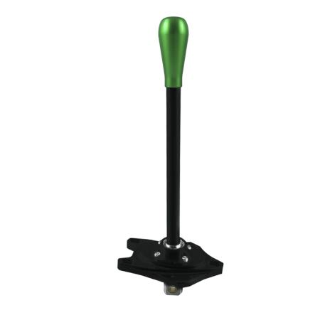 Black Edition Short shifter BMW E8x E9x - aluminiowa zielona długa gałka 