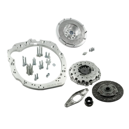 Stage 1 Volvo "White" T5 T6 - manual 6 marchas BMW M57n GS6-53DZ HGD JGA HGA - 240mm / 9.45"