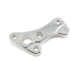 Lenkadapter / Sperrkit BMW E46 rechte Seite silber (Stufe 2/ 3/ 3+)