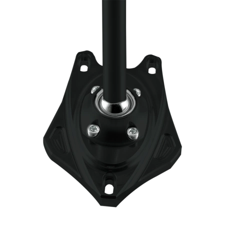 Black Edition Short shifter BMW E8x E9x - pommeau court argent en aluminium (C)