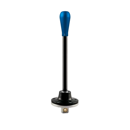 Black Edition Short Shifter BMW E30 E34 - botão longo azul em alumínio