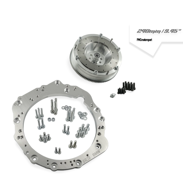 Kit adaptador Nissan SR - BMW M57n GS6-53DZ HGD JGA HGA Manual 6 velocidades - 240mm / 9.45"