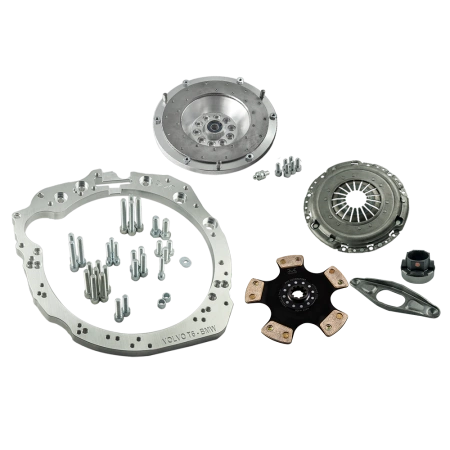 Drift Stage 2 Volvo White T5 T6 - cambio manuale 5 marce BMW M57 ZF GS5-39DZ - 240mm / 9.45"