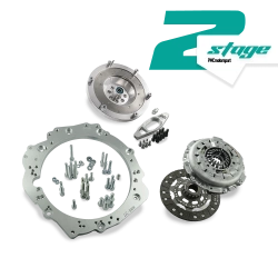 Stage 2 Toyota JZ - manuelle 6 Gang BMW M57n GS6-53DZ HGD JGA - 215mm / 8.46" twin disc