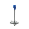 Short shifter BMW E8x E9x - pomo corto aluminio azul (C)