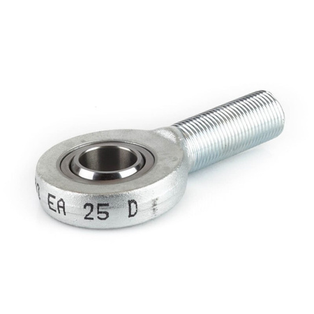 Główka cięgła / główka cięgna - uniball EA 25 D FLURO - M24x2 prawy zewnętrzny (męski)