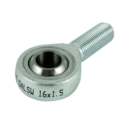 Rod end / tie rod end - uniball GALSW 16 FLURO - M16 left-hand external (male)