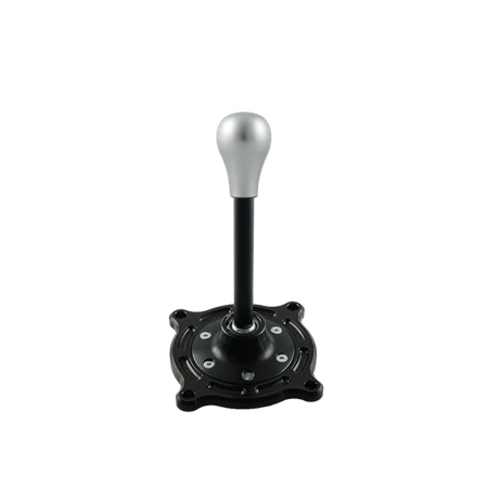 Black edition short shifter Nissan s-chassis S13 S14 S15 R32 R33 R34 - bouton court argent (C)