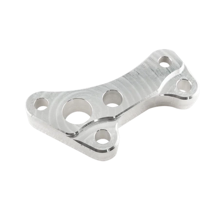 Adaptador de dirección / kit de bloqueo BMW E46 lado derecho plateado (Stage 2/ 3/ 3+)