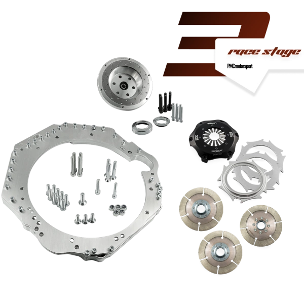 Race Stage 3 GM Chevrolet LS LS1 LS2 LS3 LS6 LS7 L99 / Vortec - Nissan 370Z Z34 - 184mm / 7.25" (P)