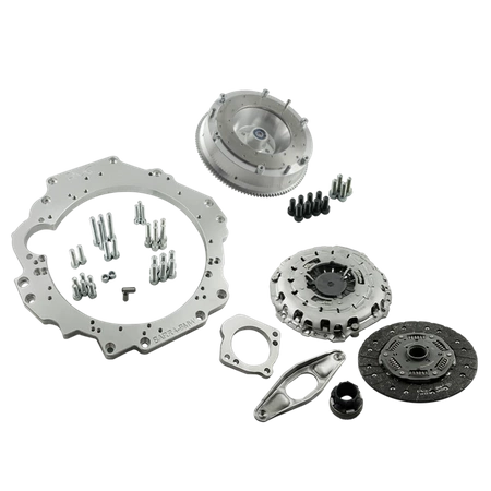 Stage 1 Ford Barra - manual 6-marce BMW M57n GS6-53DZ HGD JGA HGA - 240mm / 9.45"