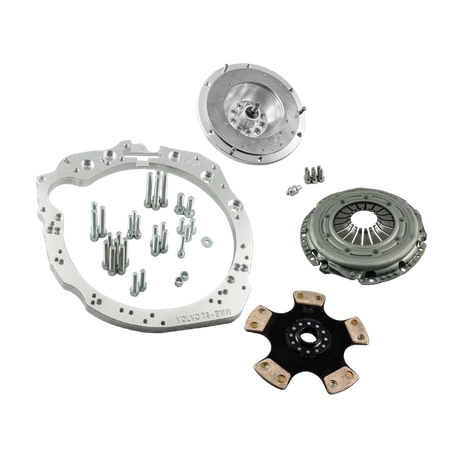 Race stage 1 Volvo "White" T5 T6 - manual 6 viteeses BMW M57n GS6-53DZ HGU HGK - 240mm / 9.45"
