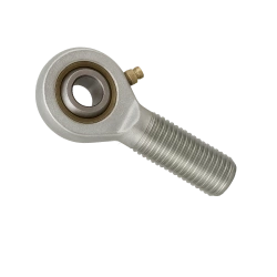 Rod end / linkage head – uniball EA 10 FLURO – M10 right-hand external (male) thread.