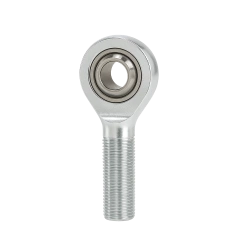 Cabeza de rótula / cabeza de varilla - uniball EAL 10 D FLURO - M10 rosca izquierda externa (macho)