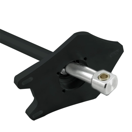 Black Edition Short shifter BMW E8x E9x - pomo largo aluminio negro (C)