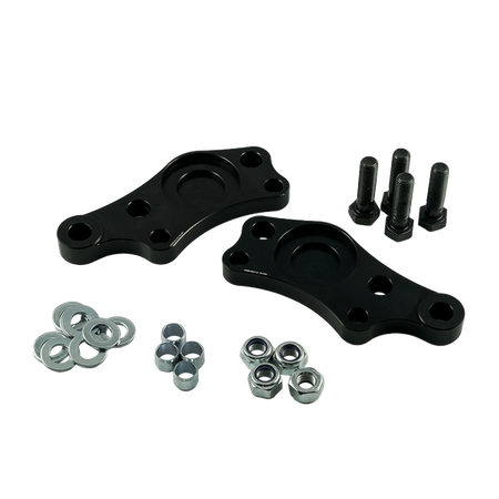 Piastre di sterzo Lexus IS200 IS300 Altezza + 30% (Nero)