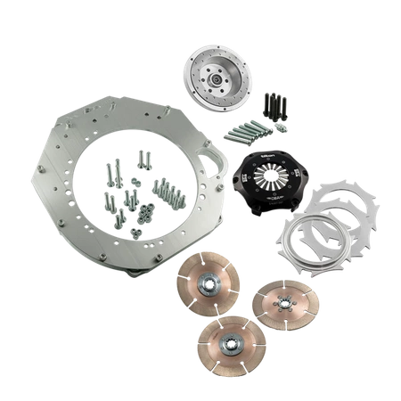 Race stage 3 GM Chevrolet V8 LS 6-Kurbelwellenschrauben- BMW E39 530D M57 GS5-39DZ 5-Gang - 184mm / 7.25" (S)