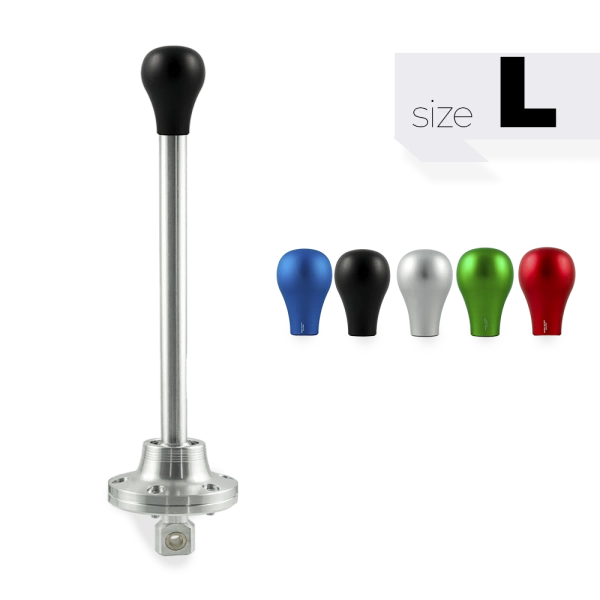 Short Shifter BMW E30 E34 neue version- kurzer schwarzer Knauf
