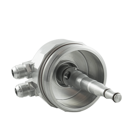 Coperchio filtro olio con raccordi radiatore olio e 2 porte sensore BMW M52 M54 M56