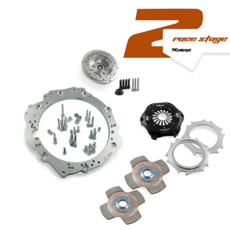 Race Stage 2 Toyota JZ - manual 6 velocidades BMW M57n GS6-53DZ HGD JGA HGA - 184mm / 7.25" (S)